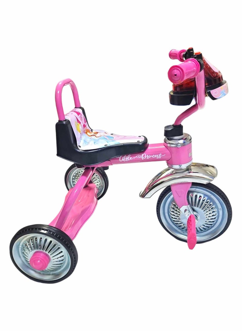 Three-Wheeled Iron Bike for Kids with Sounds and Light - Image 2