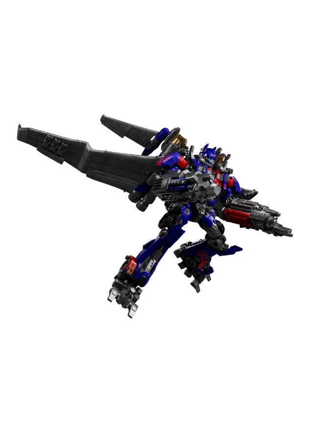 Blokees Transformers Jet Wing Optimus Prime Model Kit | Classic Class Buildable Robot Figure with 163 Pieces, Weapons & Display Base | Poseable Toy for Collectors & Kids Age 14+ - Image 4