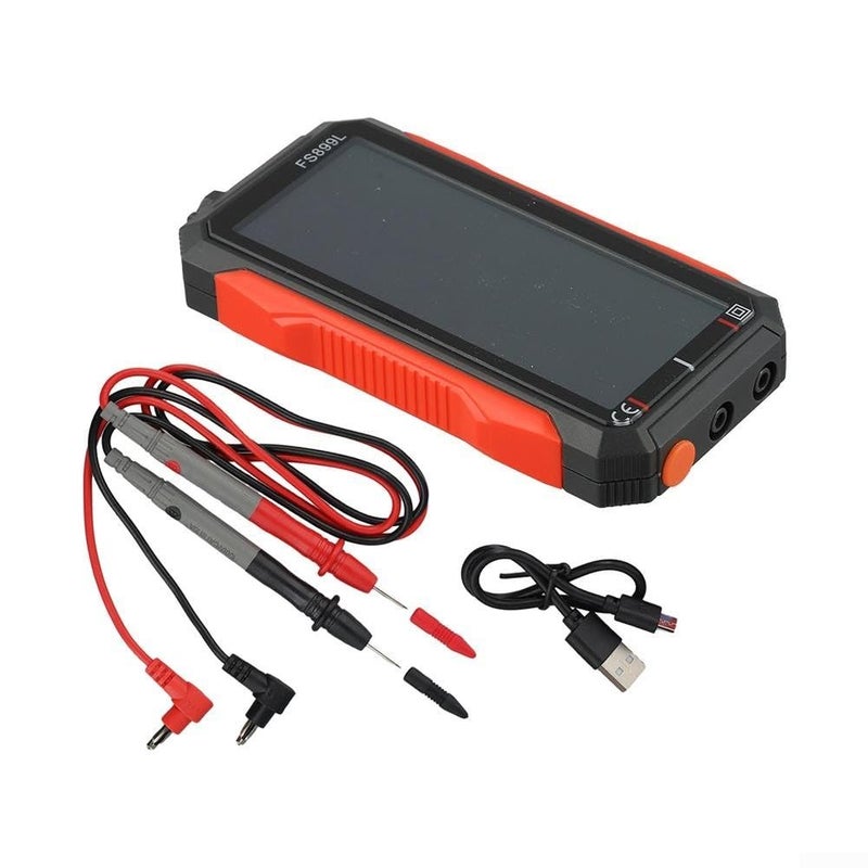 FS899L مقياس متعدد رقمي USB C قابل لإعادة الشحن True RMS للجهد والتيار والسعة - Image 2