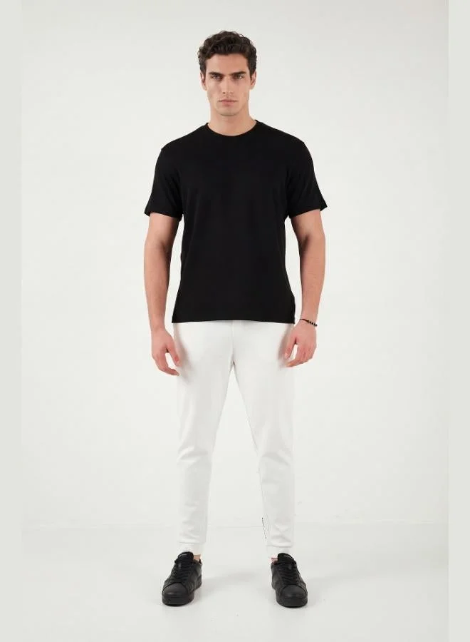 Buratti  Buratti Cotton Regular Fit Crew Neck T-Shirt Men's T-SHIRT 5904063 for Men | Best Price UAE