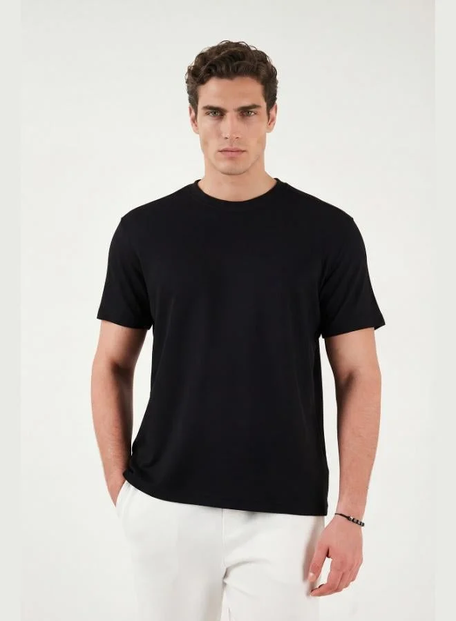Buratti Cotton Regular Fit Crew Neck T-Shirt Men's T-SHIRT 5904063