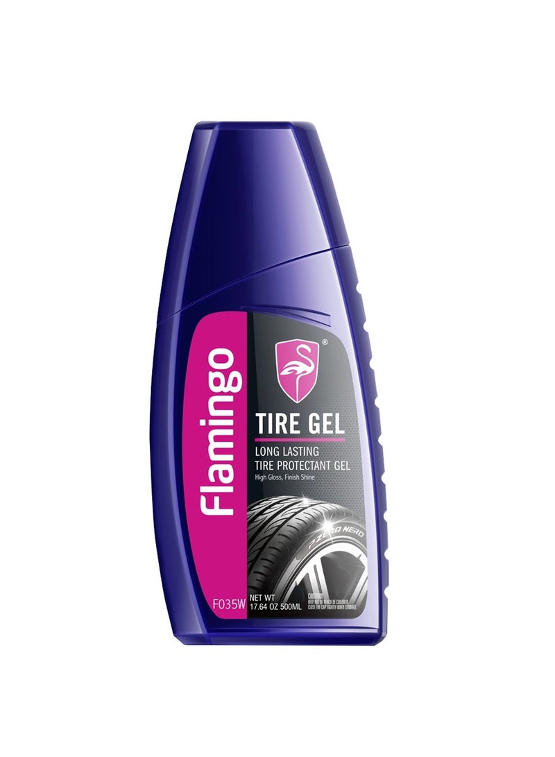 Flamingo High Gloss Tire Protectant Gel 500 ml - Image 1