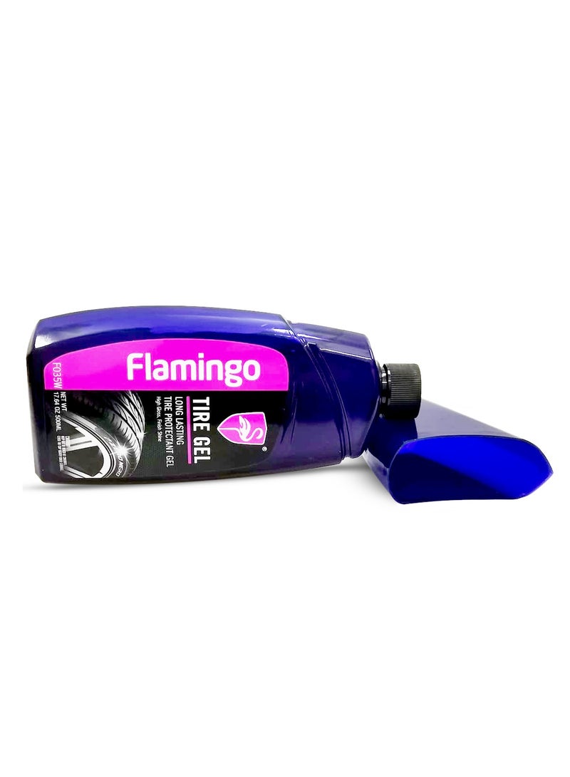 Flamingo High Gloss Tire Protectant Gel 500 ml - Image 2
