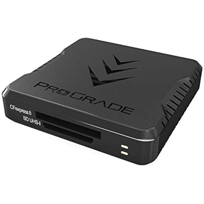 Pro-Grade CFEXPRESS TYPE B AND SD UHS-II DUAL-SLOT MEMORY CARD READER | USB 3.2 GEN 2 FOR PROFESSIONAL FILMMAKERS, PHOTOGRAPHERS & CONTENT CREATORS - Image 1