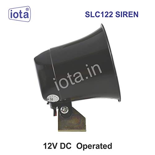 iota SLC122 (12v) Electronic Siren (Black) - Image 3