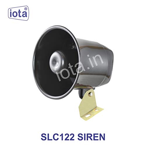iota SLC122 (12v) Electronic Siren (Black) - Image 2
