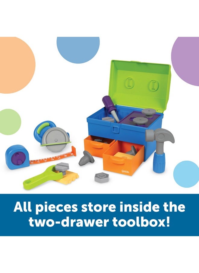 ليرننج ريسورسز - مجموعة أدوات New Sprouts All-in-One من Learning Resources، مجموعة أدوات للأطفال الصغار، مجموعة أدوات لعب من Montessori، أنشطة تعليمية لمرحلة ما قبل المدرسة، 18 قطعة، للأطفال من سن 2+ - Image 1