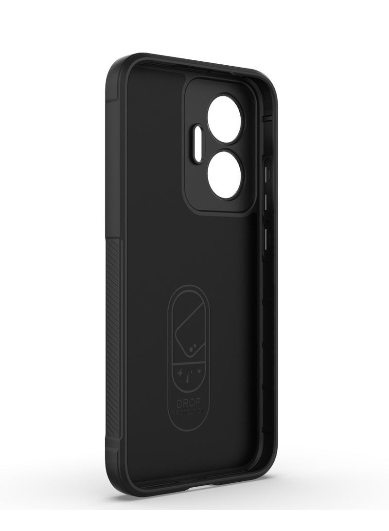 Xiaomi Redmi Turbo 4 Pro 5G Case Cover – Black Magic Shield, Shockproof Protective Back Cover with Soft Padded Interior  - Image 2