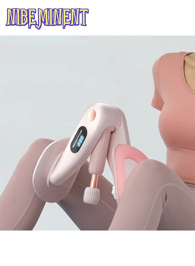 NIBEMINENT LED Thigh Trainer Tool with Counter Inner Thigh Exerciser Adjustable Thigh Muscle Strengthen Device Convenient Fitness Equipment - Image 2