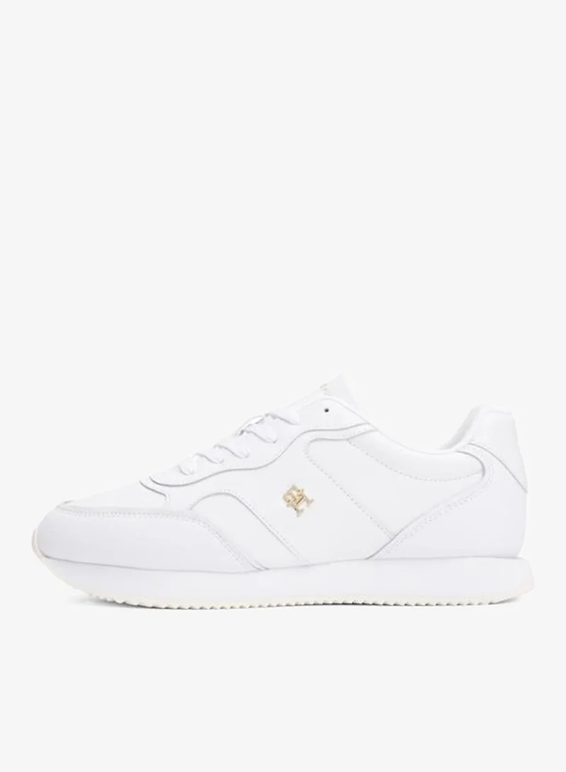 تومي هيلفيغر سنيكرز جلد رانر قصير