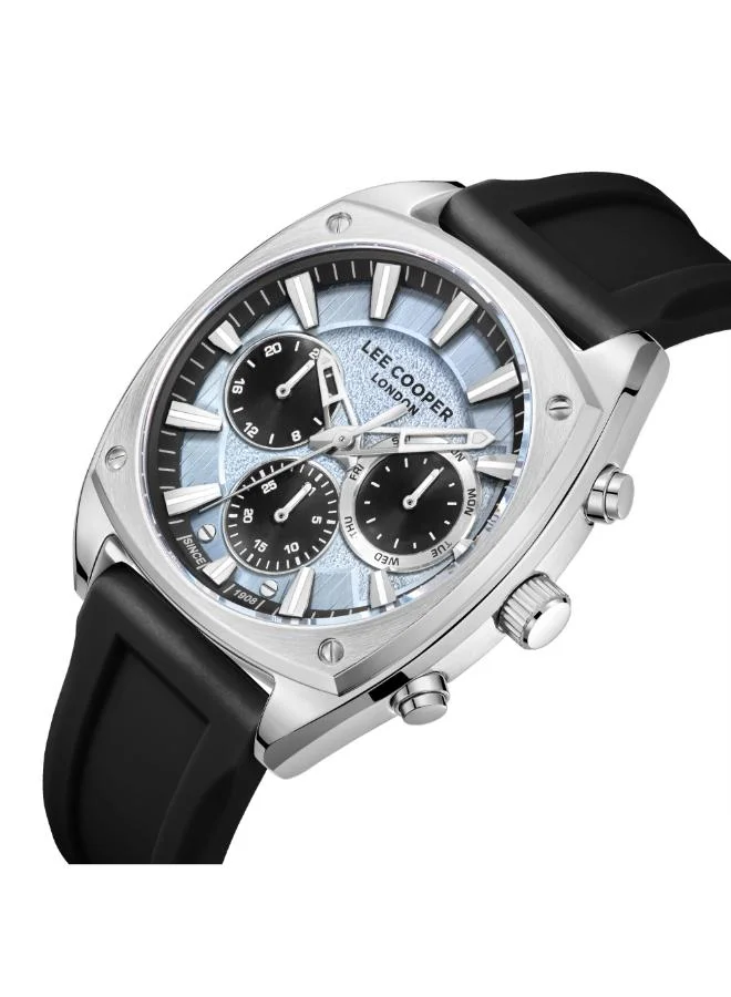 لي كوبر ساعة رجالية متعددة الوظائف من السيليكون