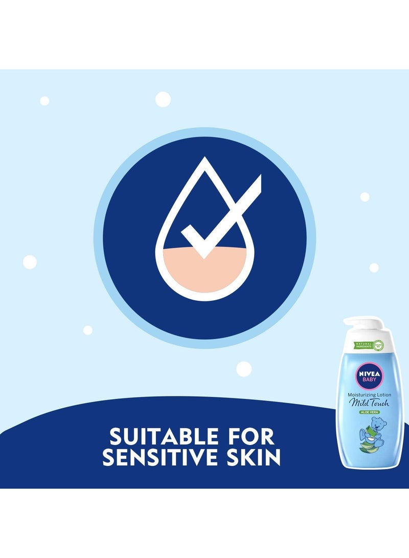 Nivea Baby Lotion Moisturising Mild Touch Aloe Vera 500 ML - Image 5