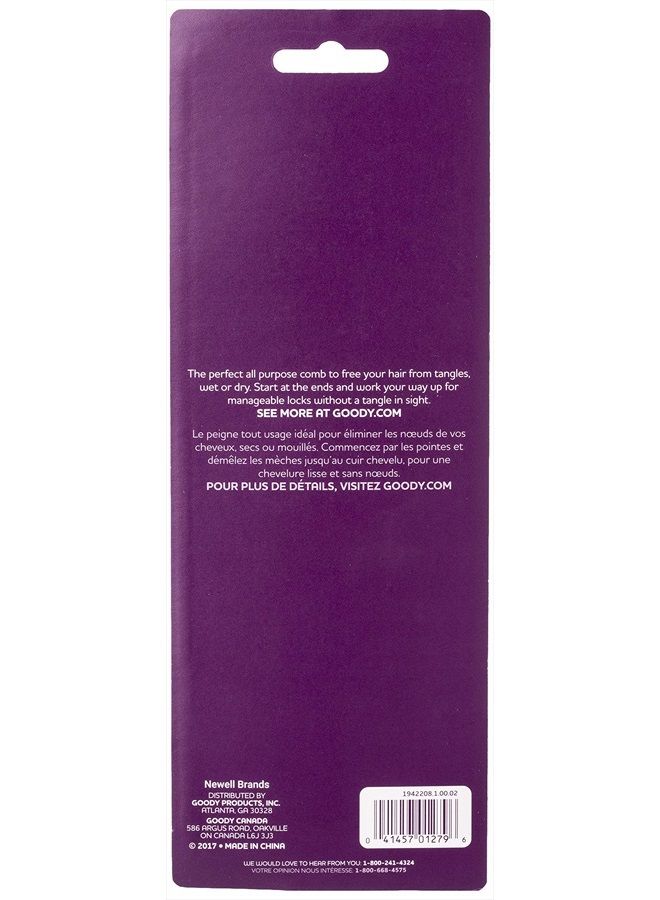 Goody - Hair Products Family Set of 6 Combs - Assorted Colors - 1 Pack - Image 2