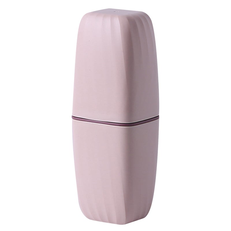Toothpaste Holder Toothbrush Cup Portable Toothbrush Travel Container Electric Toothbrush Case Flosser Storage Organizer Toothbrush Case Dual Mugs Toothpaste Holder - Image 1