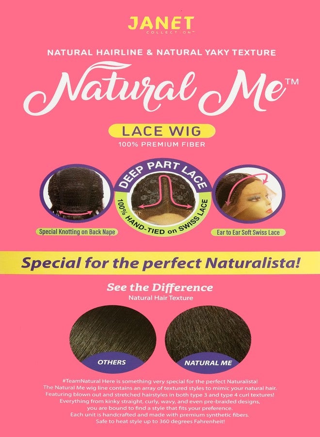 Janet Collection Synthetic Natural Me Deep Part JODE Lace Wig (1) - Image 3
