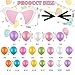 Hungdao 227 Pcs Girls House Balloon Party Supplies Girls Theme Balloon Garland Arch Decoration Large Ear Beard Decoration for Cat Theme Birthday Party Supplies - Image 4