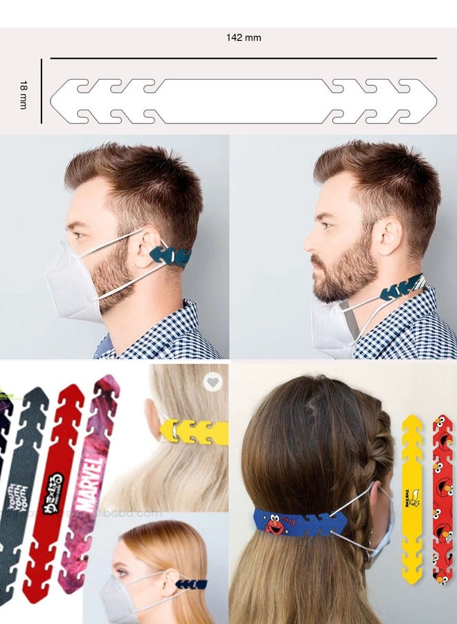 خيشة حامل أقنعة وجه للأطفال بشخصيات كرتونية - Image 3