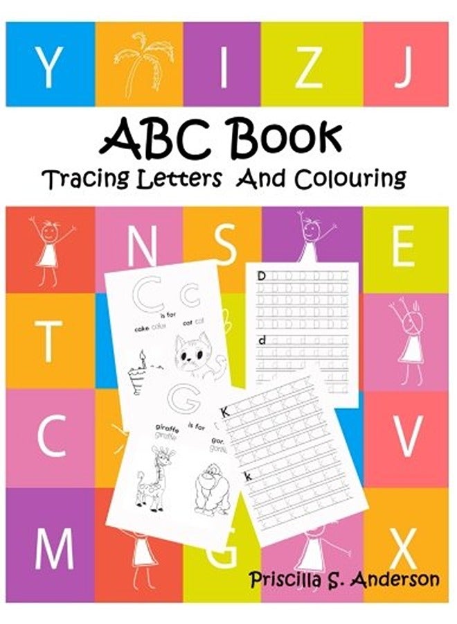 Abc Book Ideal Easy Colouring And Tracing Letters Workbook For Kids