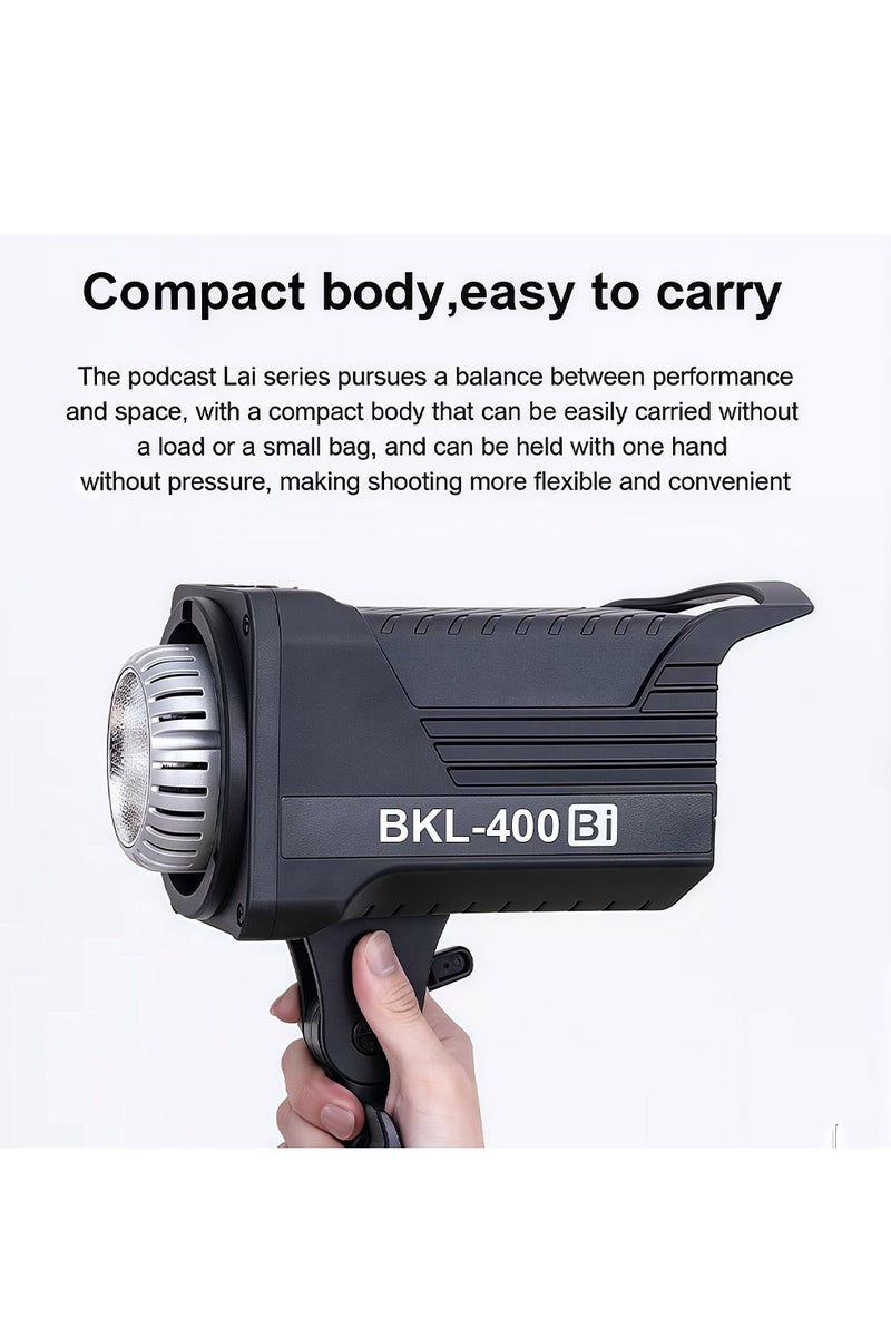 Glanfen Professional Photography Studio Lighting Kit,160W 2700K-6500K Professional COB Led Video Ligh with 65cm Softbox & Adjustable Stand for Photo/Video/Live Streaming - Image 2