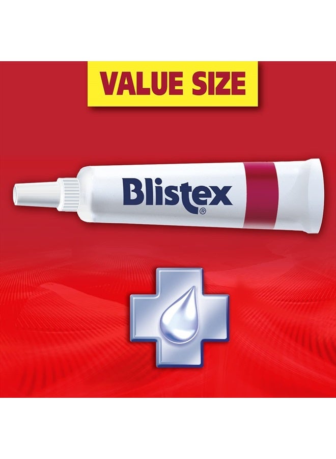 Blistex Medicated Lip Ointment, 0.35 Ounce Tube, Pack of 12 – Relieves Cold Sores & Helps Heal Dry Chapped Lips, Pain Relief from Lip Sores & Blisters, Healing Ointment - Image 5