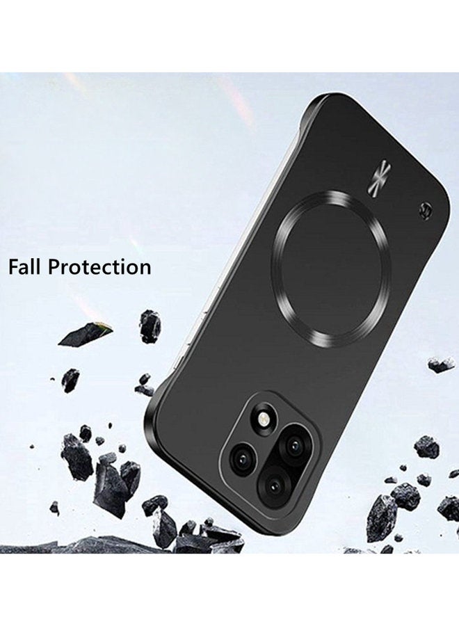 لحافظة Oneplus 15، حماية عدسة الكاميرا، فائقة النحافة، بدون حواف، تدعم الشحن اللاسلكي، غطاء Oneplus 15 5G مغناطيسي عالي الجودة ومقاوم للصدمات بلون موحد - Image 2