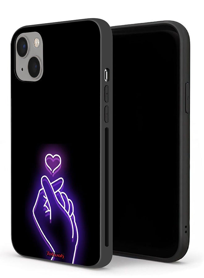 Tolwak حافظة حماية آبل آيفون 13 ميني بتصميم قلب صغير - Image 1