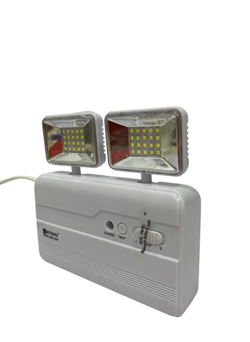 ميتشو فانوس LED فائق السطوع، مصباح طوارئ بعمر افتراضي 50000 يوم، 500 لومن 44*0.2 واط SMD LED، بطارية قابلة لإعادة الشحن، مقبض محمول، 8 ساعات من العمل، ضوء ساطع ABC/PC، مثالي للمشي لمسافات طويلة والتنزه والمزيد - Image 4