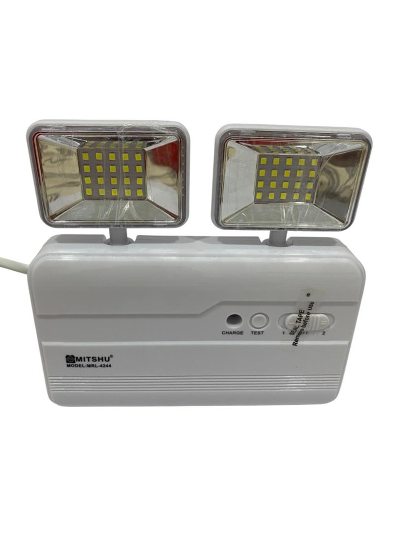 ميتشو فانوس LED فائق السطوع، مصباح طوارئ بعمر افتراضي 50000 يوم، 500 لومن 44*0.2 واط SMD LED، بطارية قابلة لإعادة الشحن، مقبض محمول، 8 ساعات من العمل، ضوء ساطع ABC/PC، مثالي للمشي لمسافات طويلة والتنزه والمزيد - Image 1