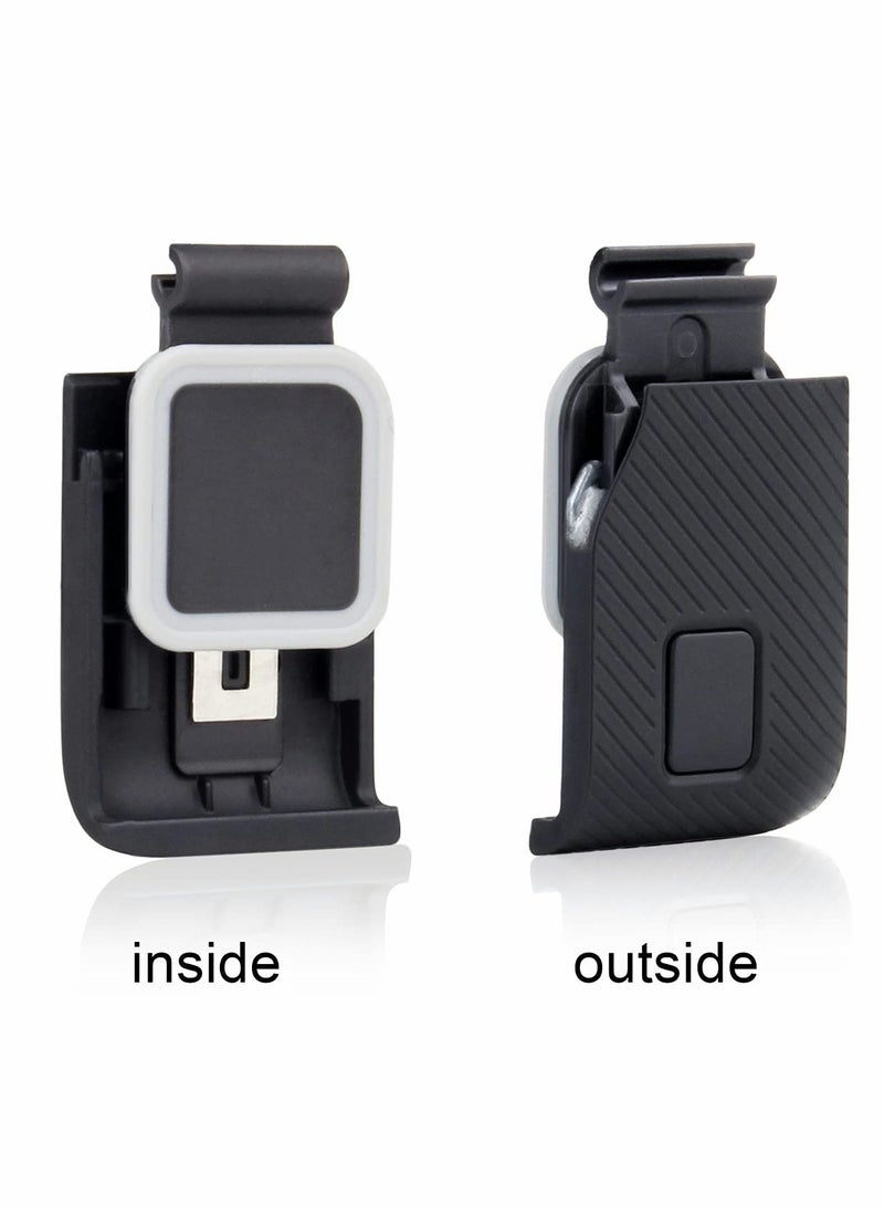 Excefore Replacement USB Side Door Cover for GoPro Hero 5 Black Hero 6 Black USB-C Side Door Cover Repair Part Accessory  - Image 2