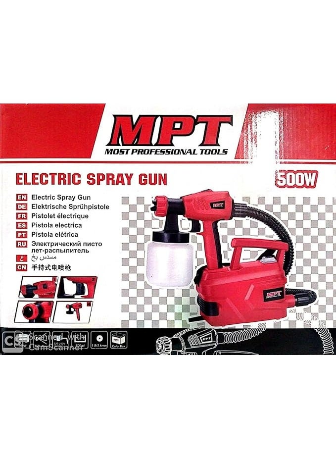 أم بي تي مسدس رش دوكو نظام دوكو رذاذ للرسم متعدد الألوان ام بي تي - 500 وات - MESG5005 - Image 3