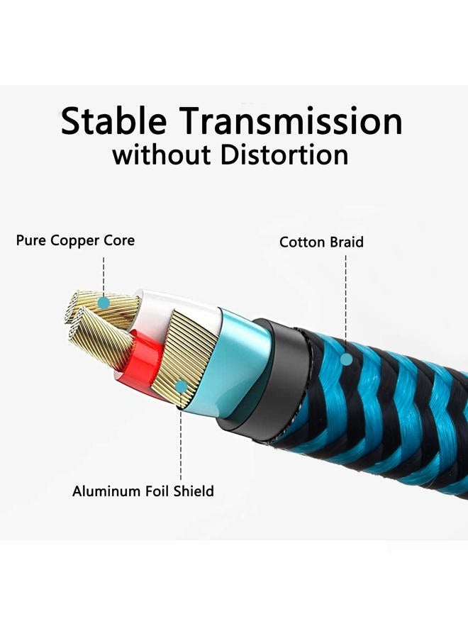 Hftywy 3.5mm to 6.35mm TRS Stereo Audio Cable 25 ft Headphone Adapter 1/8 to 1/4 Adapter，6.35 to 3.5 Headphones Adapter Cord for Guitar, Piano, Amplifiers, Home Theater Devices, or Mixing Console - Image 5