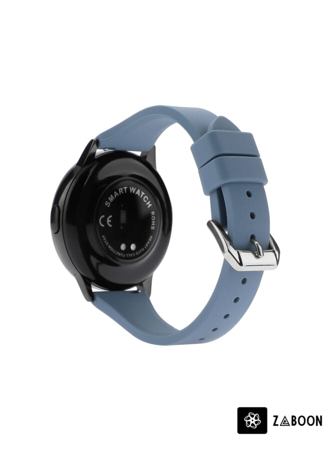 Zaboon 22mm Universal T-buckle Silicone (Lavender Grey) - Image 1