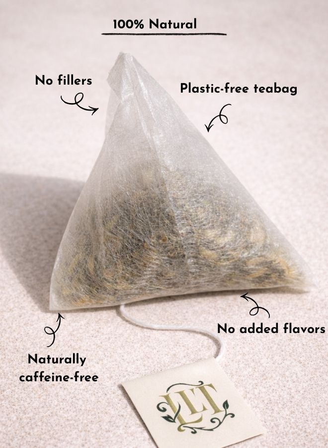 LEAFY LITTLE THINGS Moonlight Herbal Chamomile Tea Bags | 100% Pure Freeze-Dried Chamomile | Relaxation & Sleep Support Tea | Caffeine-Free | 25 Tea Bags - Image 5