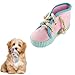 vocheer Dog Chew Toy Dog Toys to Keep Them Busy Durable Teething Shoe Interactive Squeaky Puppy ToySmallMedium Breze Machine Washable Pink - Image 3