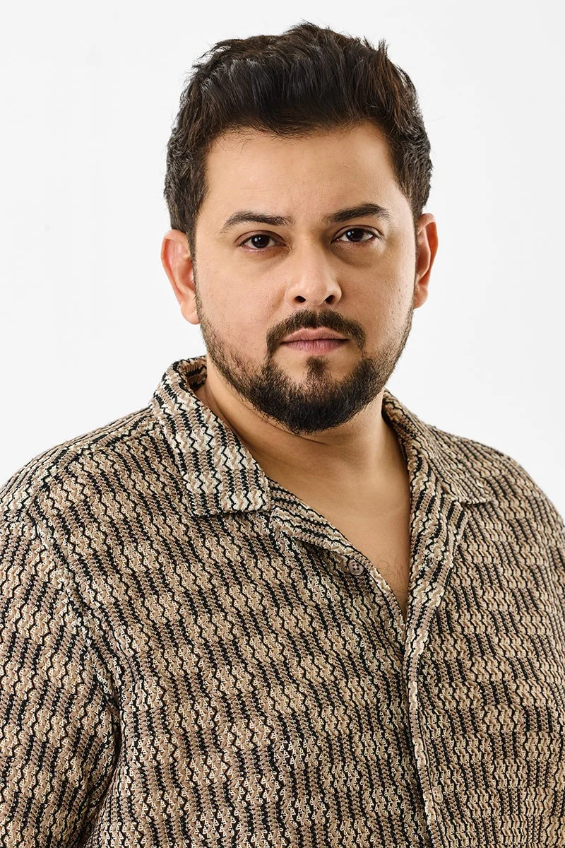 سنيتش قميص مقاس كبير بتصميم ذاتي وقصة عادية