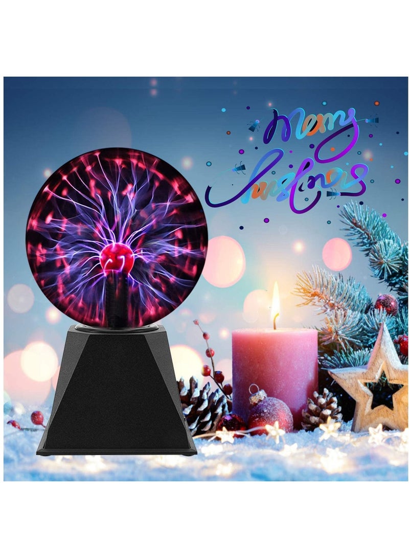 Kid's Magic Touch & Sound Activated Plasma Ball 6in  - Image 5