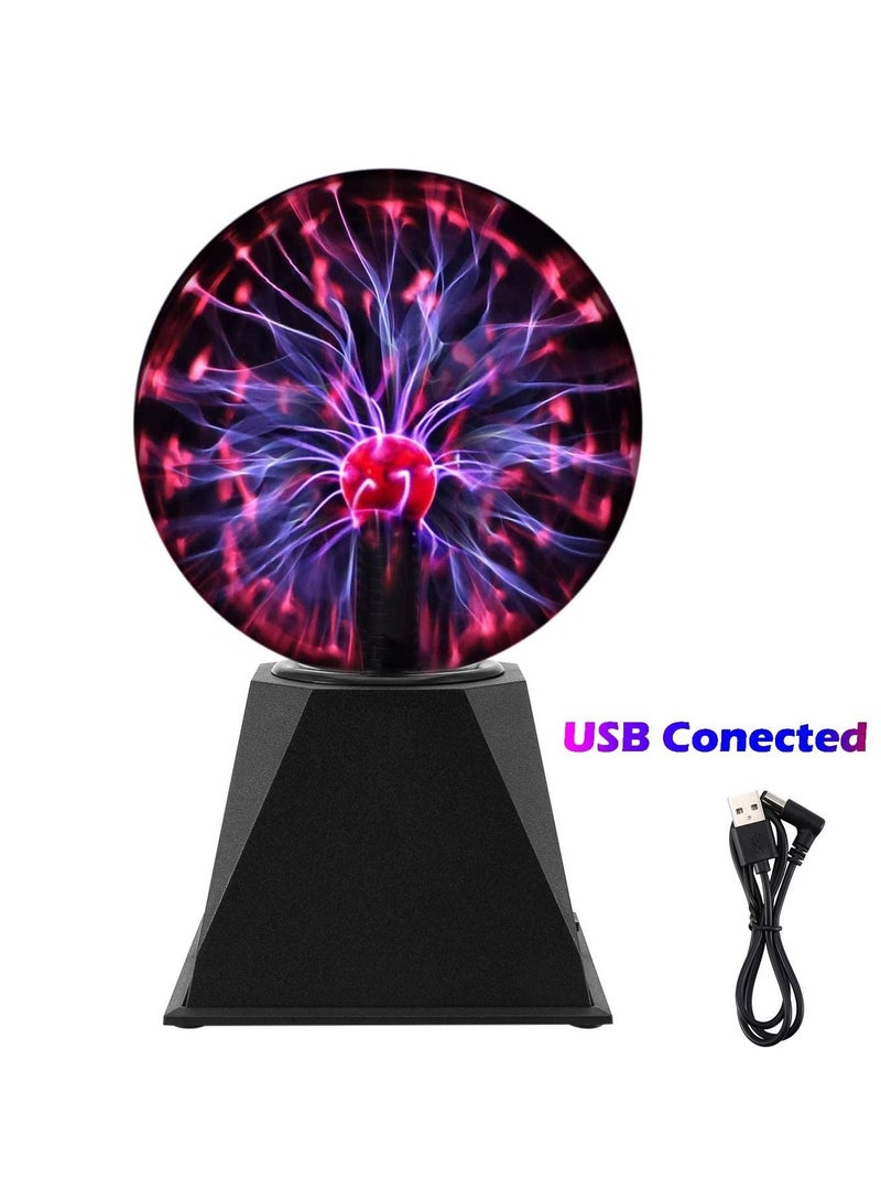 Kid's Magic Touch & Sound Activated Plasma Ball 6in  - Image 4