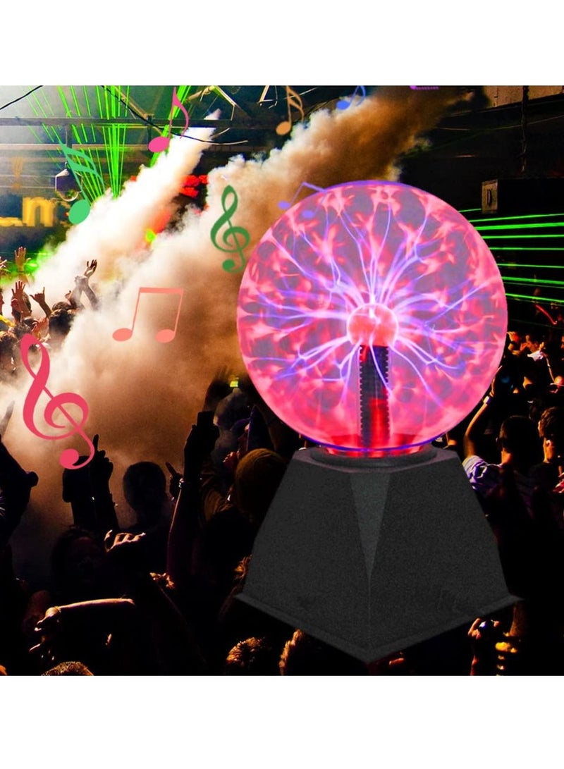 Kid's Magic Touch & Sound Activated Plasma Ball 6in  - Image 2