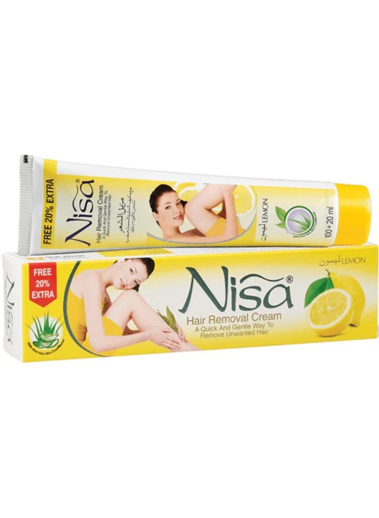 Nisa Hair Removal Cream With Lemon