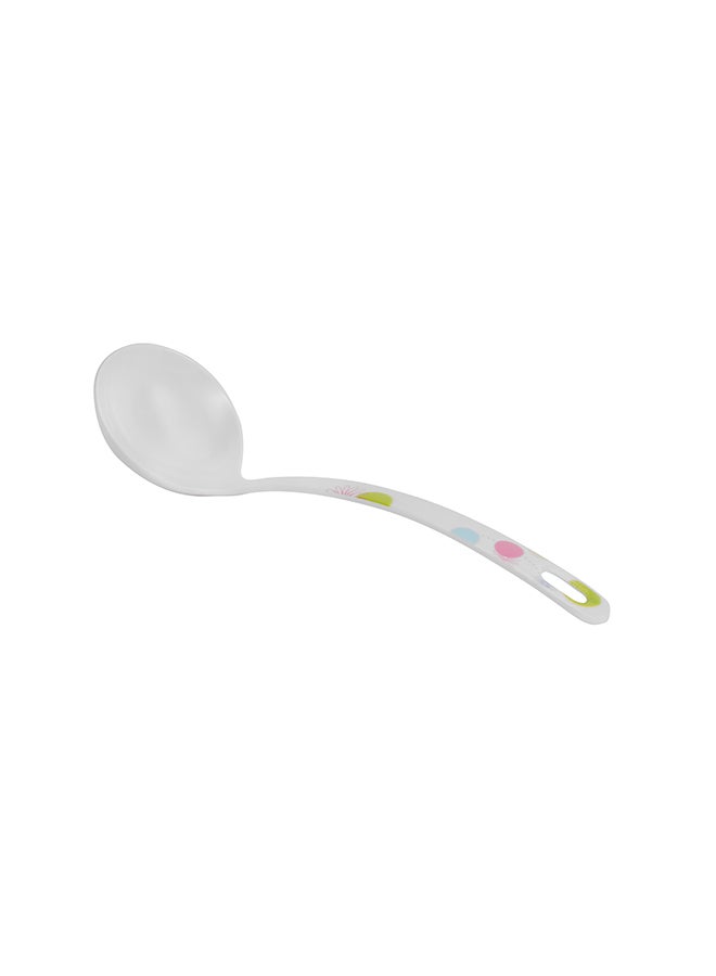 Royalford Premium Quality Melamine Ware Soup Spoon  Multicolor - Image 3