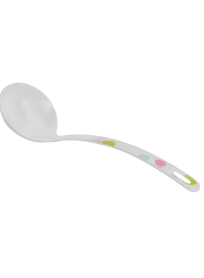Royalford Premium Quality Melamine Ware Soup Spoon  Multicolor - Image 2