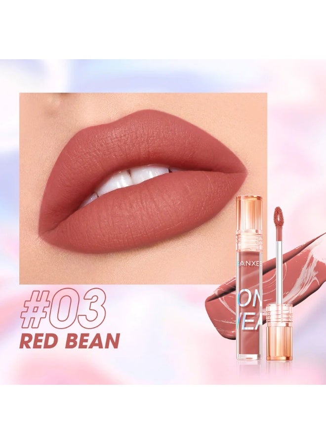 Banxeer Marble Texture Matte Finish Super Stay Lip Gloss For Girls - Image 1