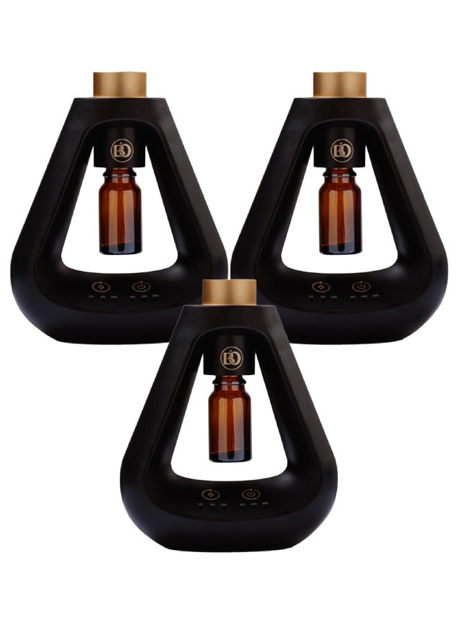 Banafa 3 Pieces Smart Diffuser Black - Image 1