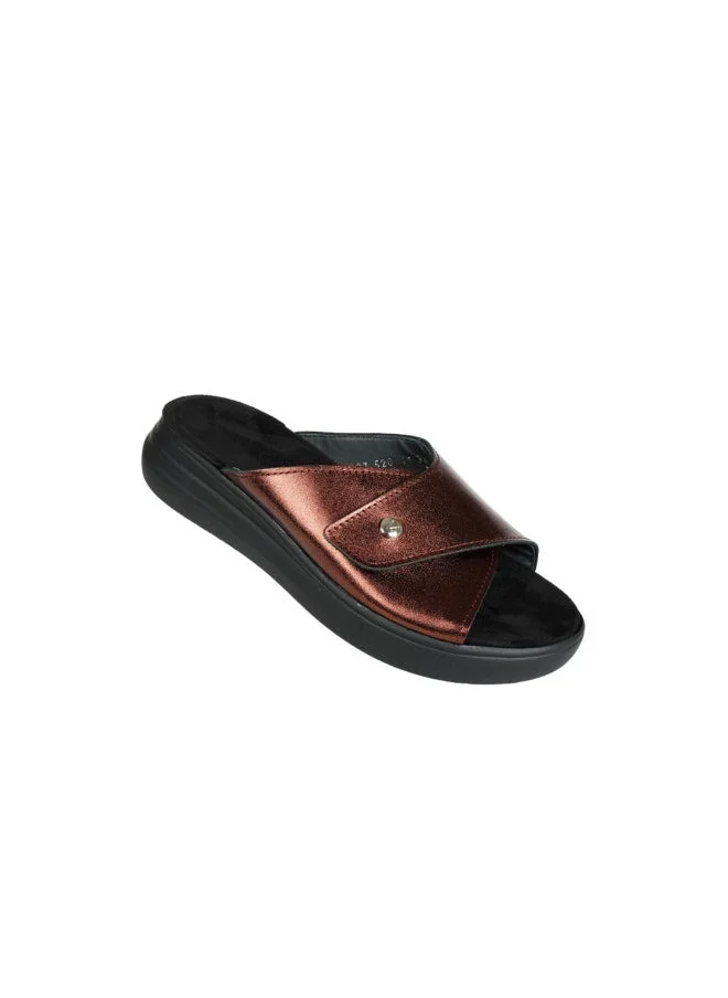 Vital 148-1086 Vital Ladies Sporty - Metallic Sandals 91003AS Bordo