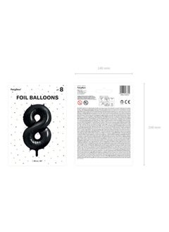 Foil Balloon Number ''8'', 86cm, black - pzsku/ZF052637E875DEE7F748FZ/45/_/1693829583/2b254517-42aa-4370-a200-4ee964c4ad8d