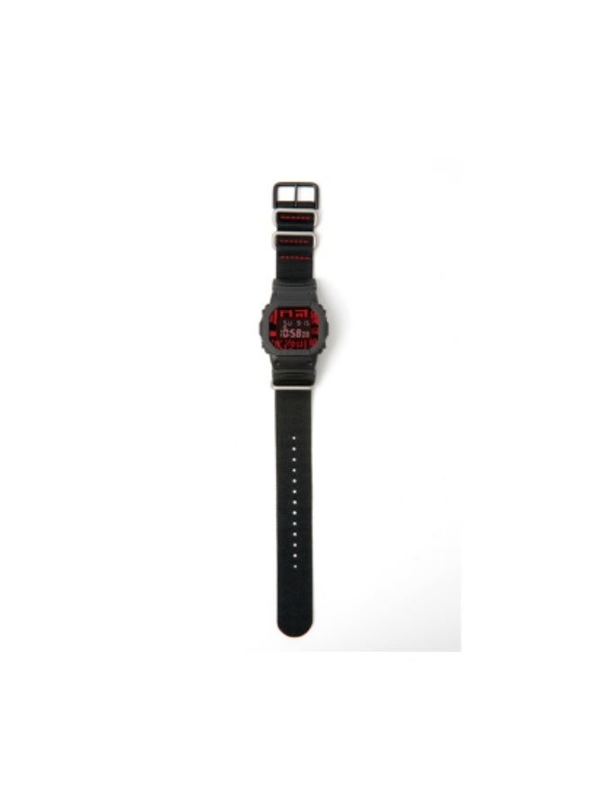 جي شوك x Coca-Cola Limited Edition Digital Quartz Watch DW-5600COCA19-1, 48.9 mm Black Graphics Dial, Resin Case, 200 m WR - Image 4