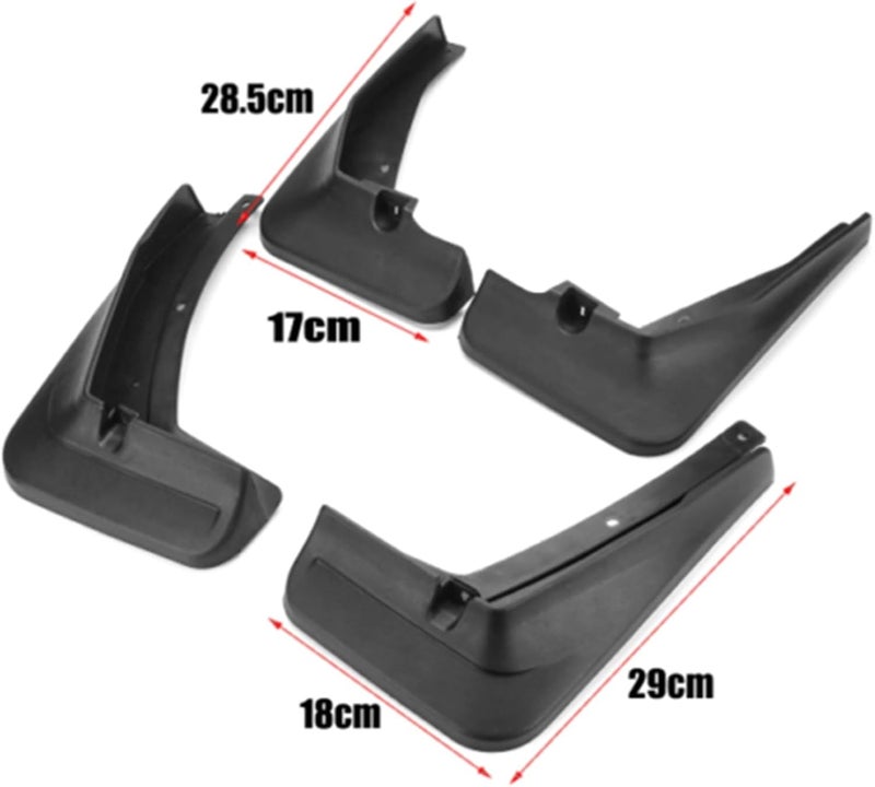 QASULER 4pcs Car Mud Flaps for VW Tiguan MK2 - Image 2