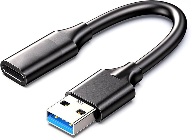 USB 3 2 Male To Type C Female Adapter 10Gbps Fast Data Sync Charging Cable 100cm - Image 1