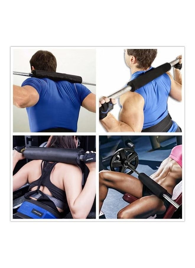 Generic - 1 Pcs Barbell Squat Protective Pad Weightlifting Thickened Neck Pad Weight Lifting Protective Cover Barbell Case Cover Black - Image 1