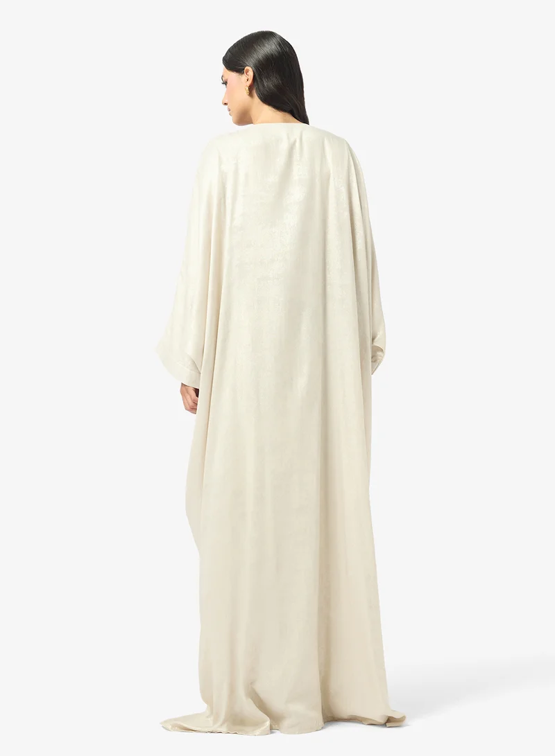 Golden Apple Vneck Maxi Dress